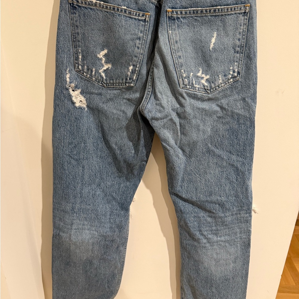 Agolde Ripped straight leg jeans - Picture 6 of 8